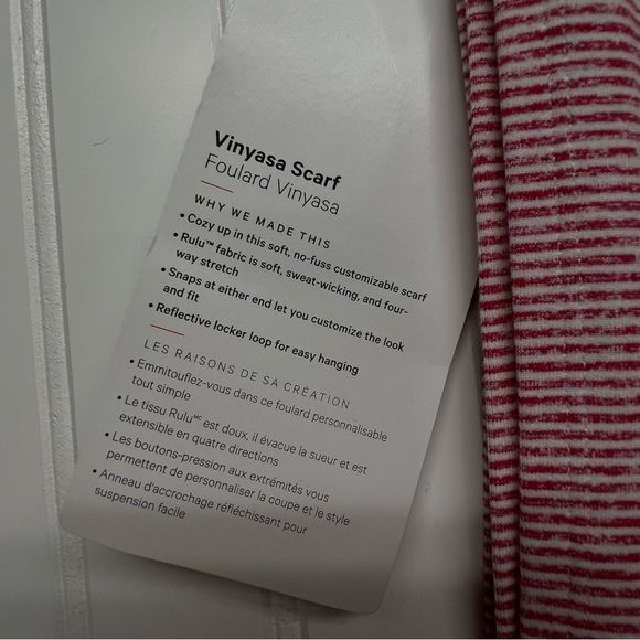 NWT LULULEMON VINYASA SCARF One size Style Number: W5BNJS - Picture 4 of 13